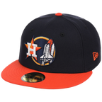 Houston Astros Houston Crown the City 'Space Shuttle' New Era 59FIFTY (Navy/Orange)