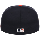 Houston Astros Houston Crown the City 'Space Shuttle' New Era 59FIFTY (Navy/Orange)