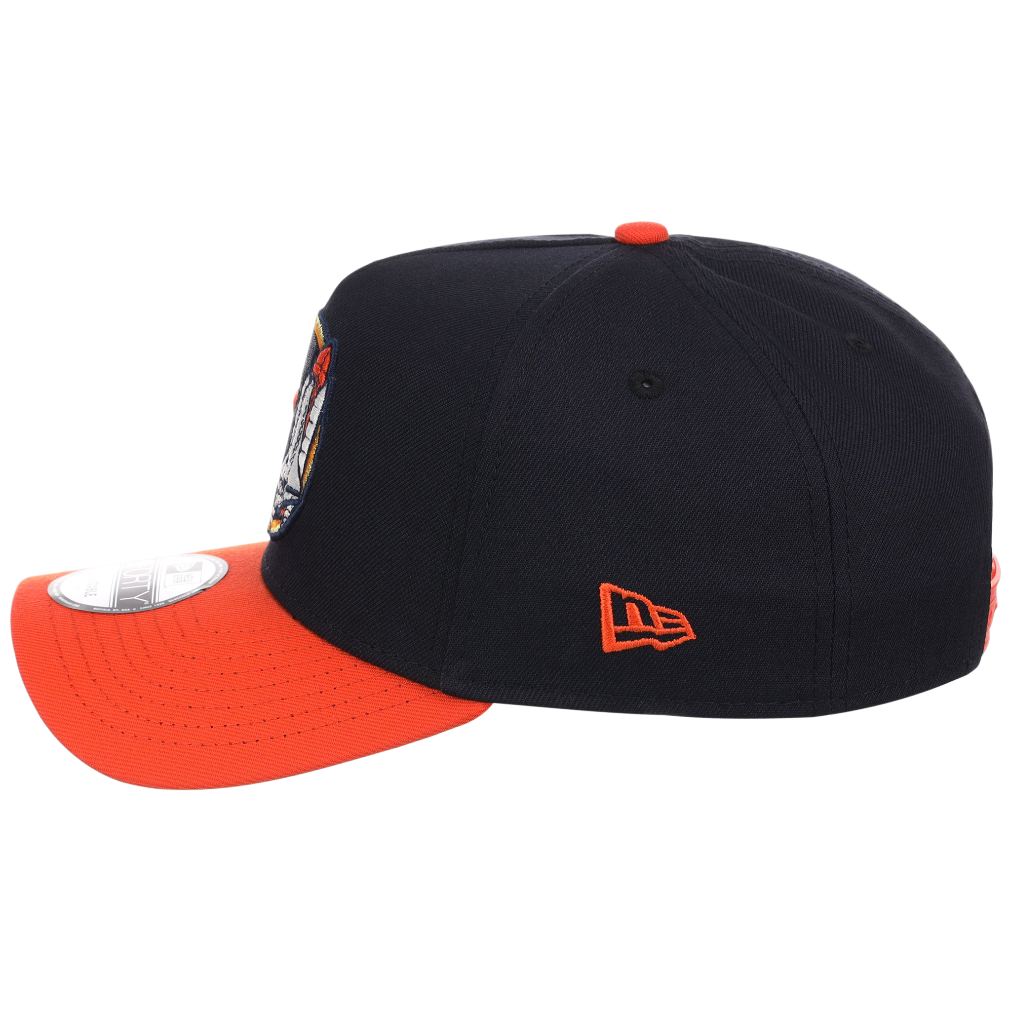 Houston Astros Houston Crown the City 'Space Shuttle' New Era 9FORTY (Navy/Orange)