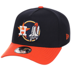 Houston Astros Houston Crown the City 'Space Shuttle' New Era 9FORTY (Navy/Orange)