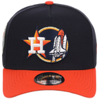 Houston Astros Houston Crown the City 'Space Shuttle' New Era 9FORTY (Navy/Orange)