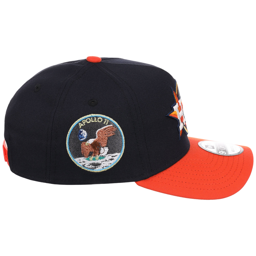 Houston Astros Houston Crown the City 'Space Shuttle' New Era 9FORTY (Navy/Orange)
