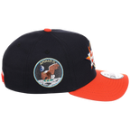 Houston Astros Houston Crown the City 'Space Shuttle' New Era 9FORTY (Navy/Orange)