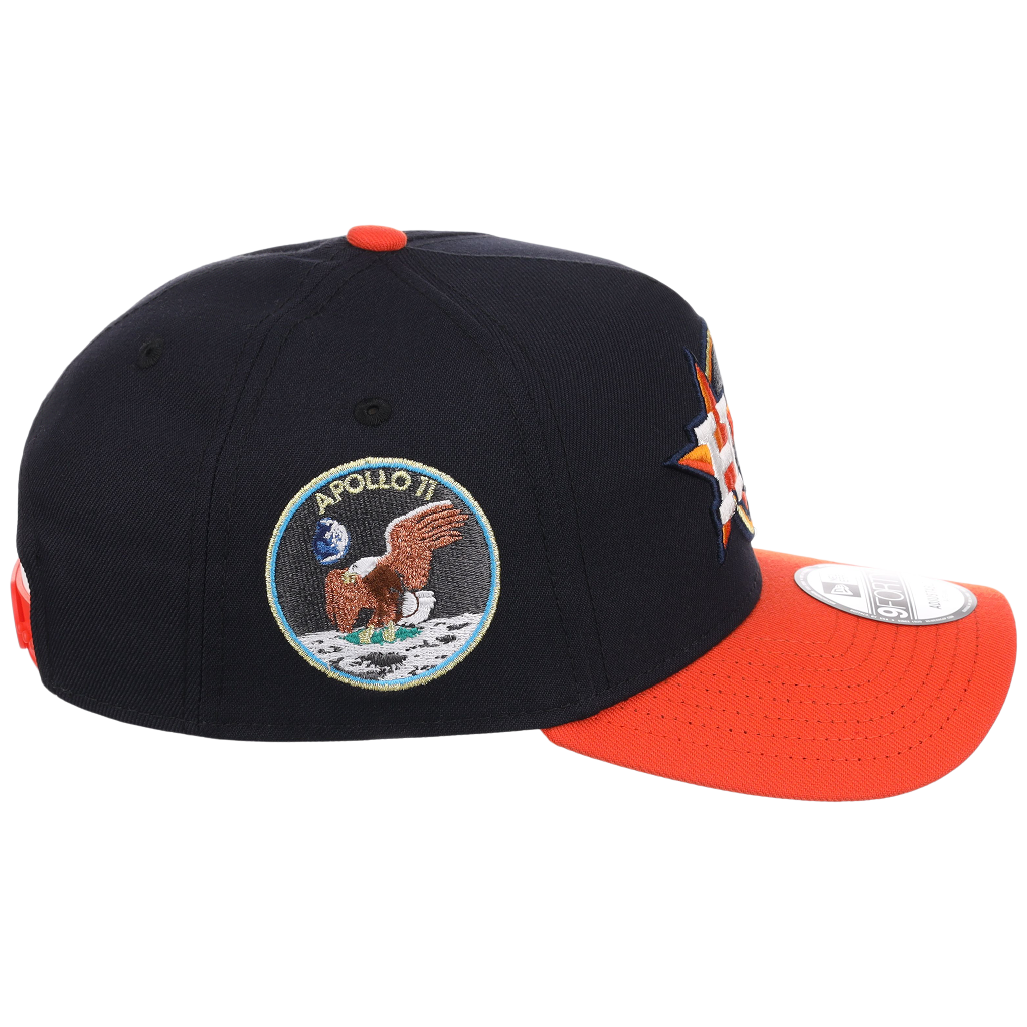 Houston Astros Houston Crown the City 'Space Shuttle' New Era 9FORTY (Navy/Orange)