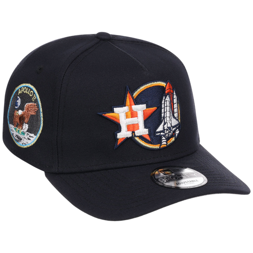 Houston Astros Houston Crown the City 'Space Shuttle' New Era 9FORTY (Navy/Navy)