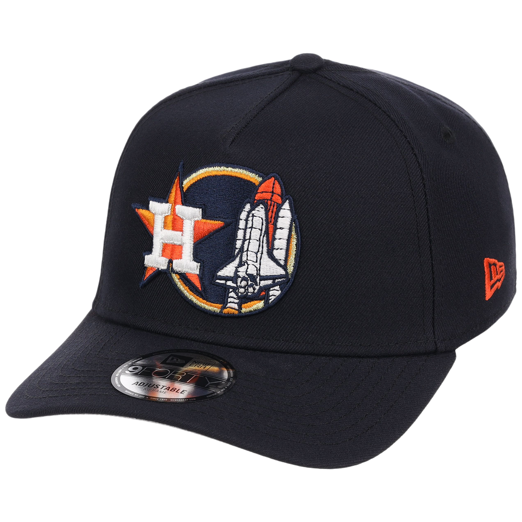 Houston Astros Houston Crown the City 'Space Shuttle' New Era 9FORTY (Navy/Navy)