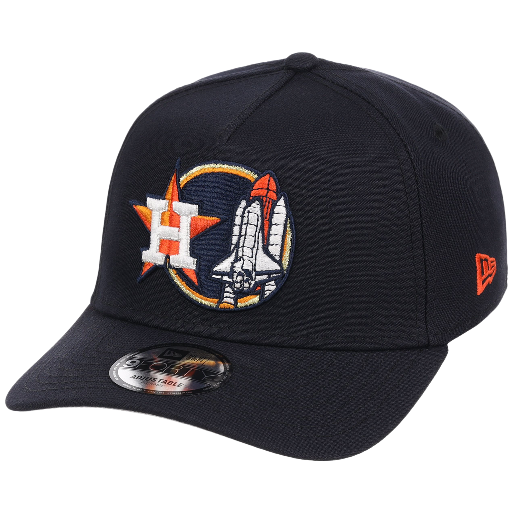 Houston Astros Houston Crown the City 'Space Shuttle' New Era 9FORTY (Navy/Navy)