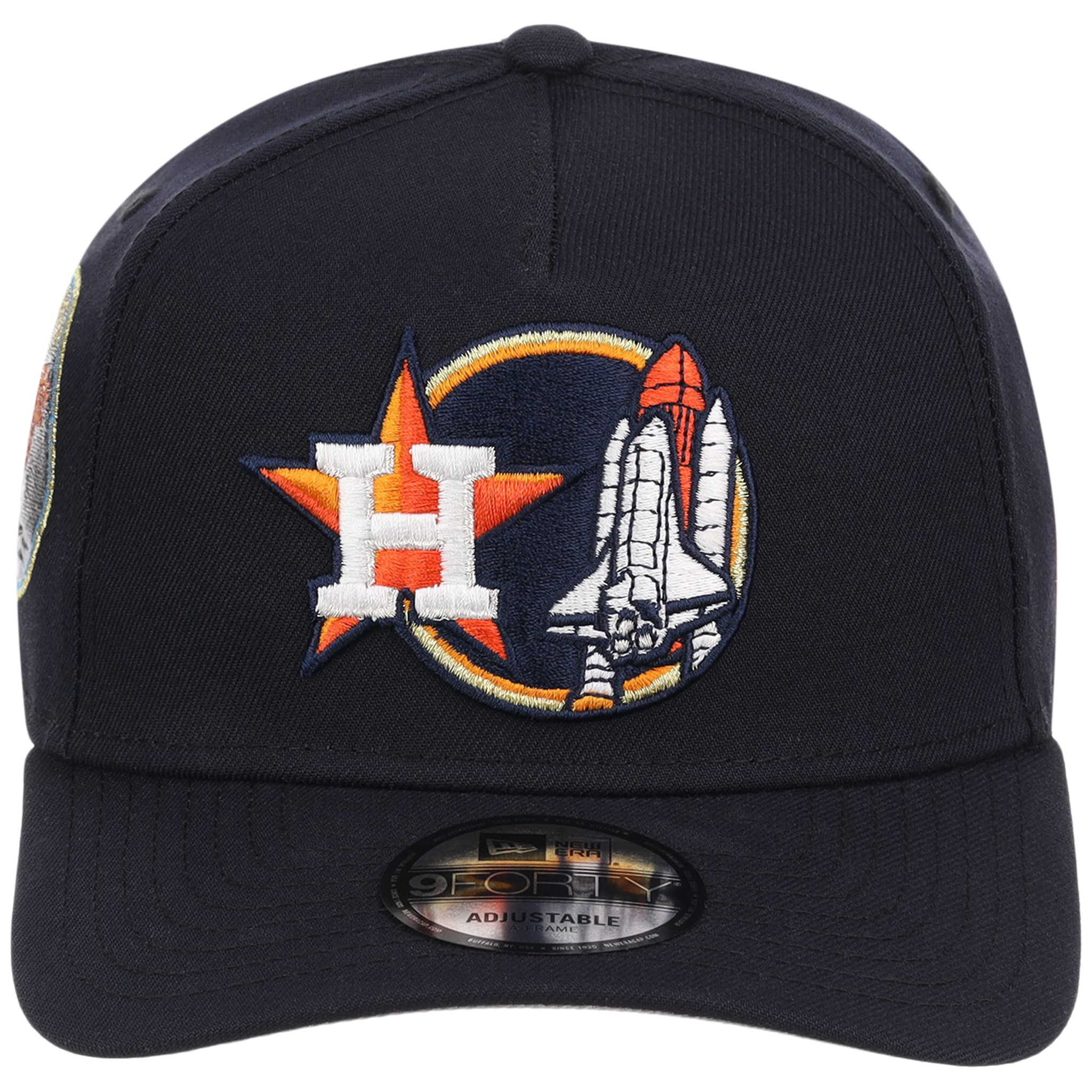 Houston Astros Houston Crown the City 'Space Shuttle' New Era 9FORTY (Navy/Navy)