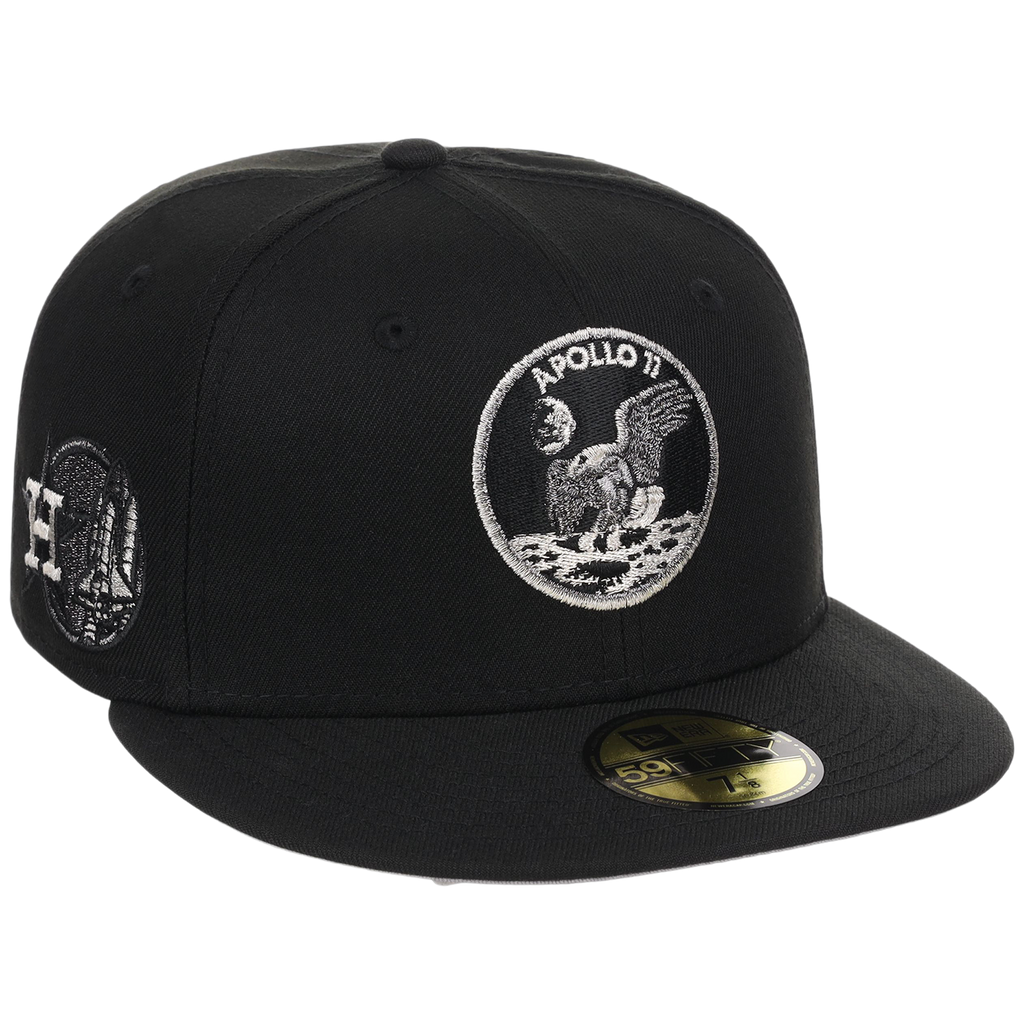 Houston Astros Houston Crown the City 'Apollo 11' New Era 59FIFTY (Black/Black)