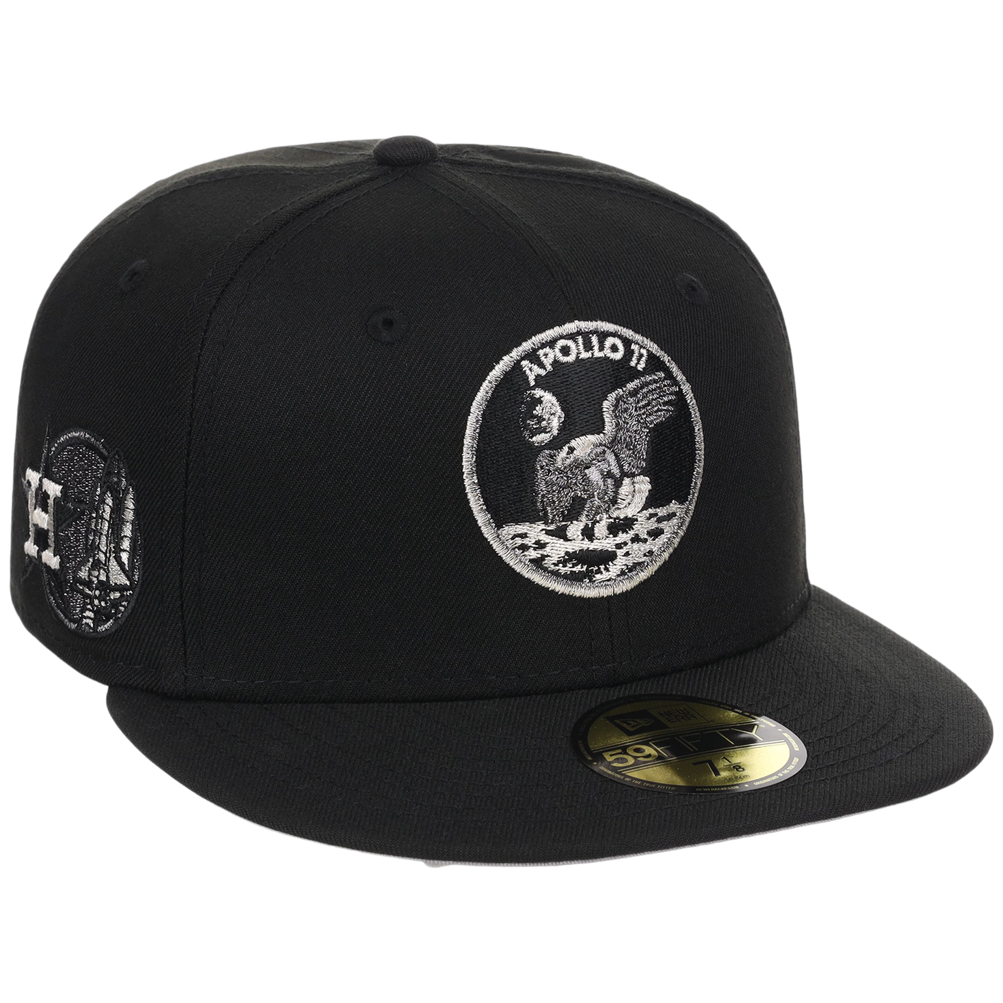 Houston Astros Houston Crown the City 'Apollo 11' New Era 59FIFTY (Black/Black)