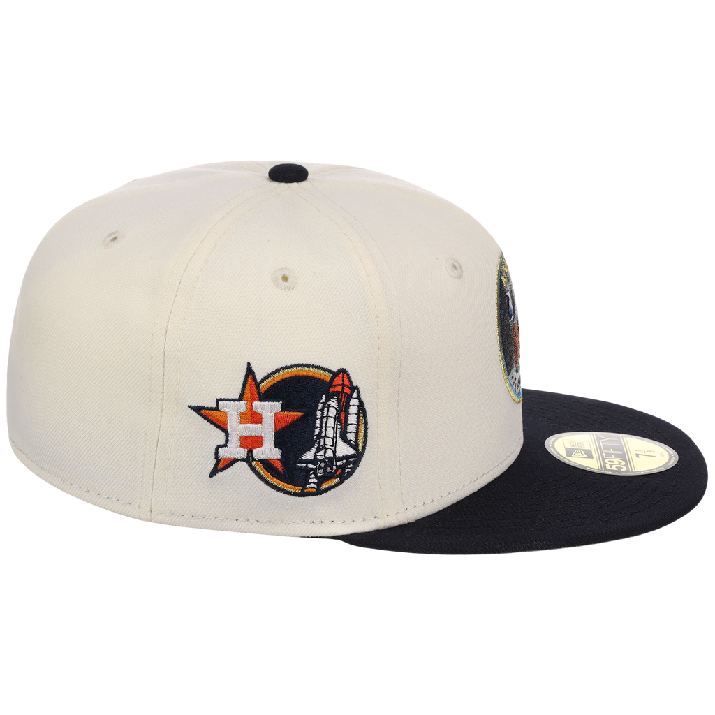Houston Astros Houston Crown the City 'Apollo 11' New Era 59FIFTY (Chrome/Navy)