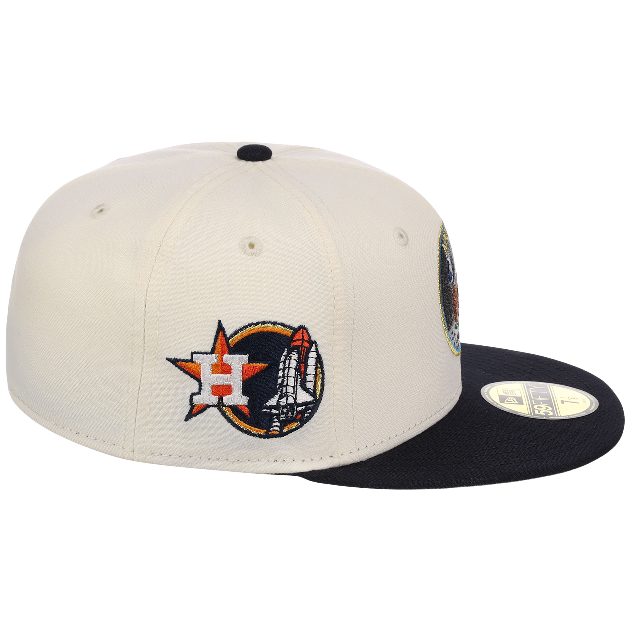 Houston Astros Houston Crown the City 'Apollo 11' New Era 59FIFTY (Chrome/Navy)