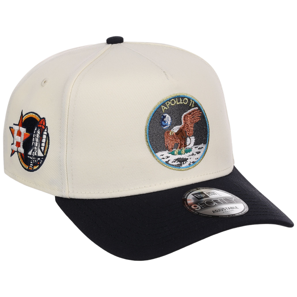 Houston Astros Houston Crown the City 'Apollo 11' New Era 9FORTY (Chrome/Navy)