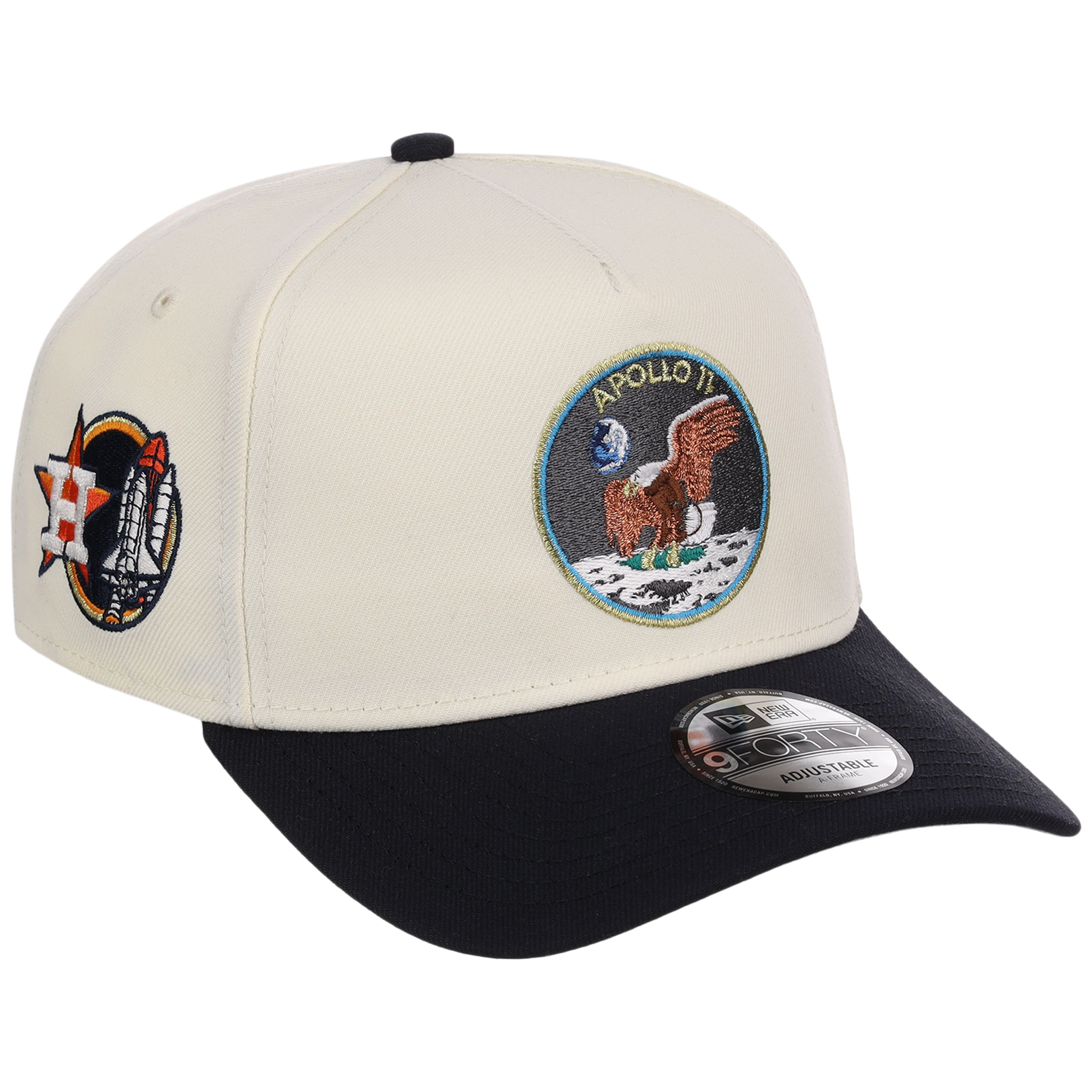 Houston Astros Houston Crown the City 'Apollo 11' New Era 9FORTY (Chrome/Navy)