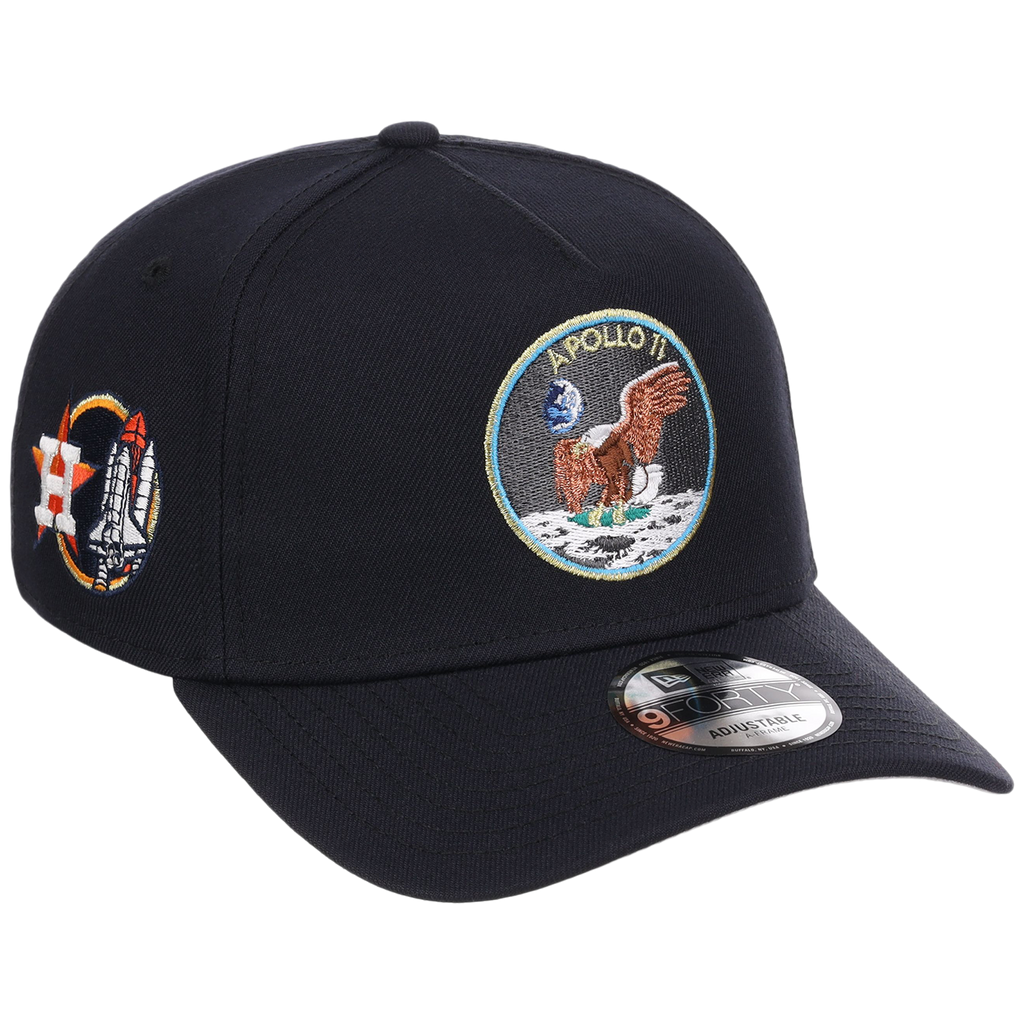 Houston Astros Houston Crown the City 'Apollo 11' New Era 9FORTY (Navy/Navy)