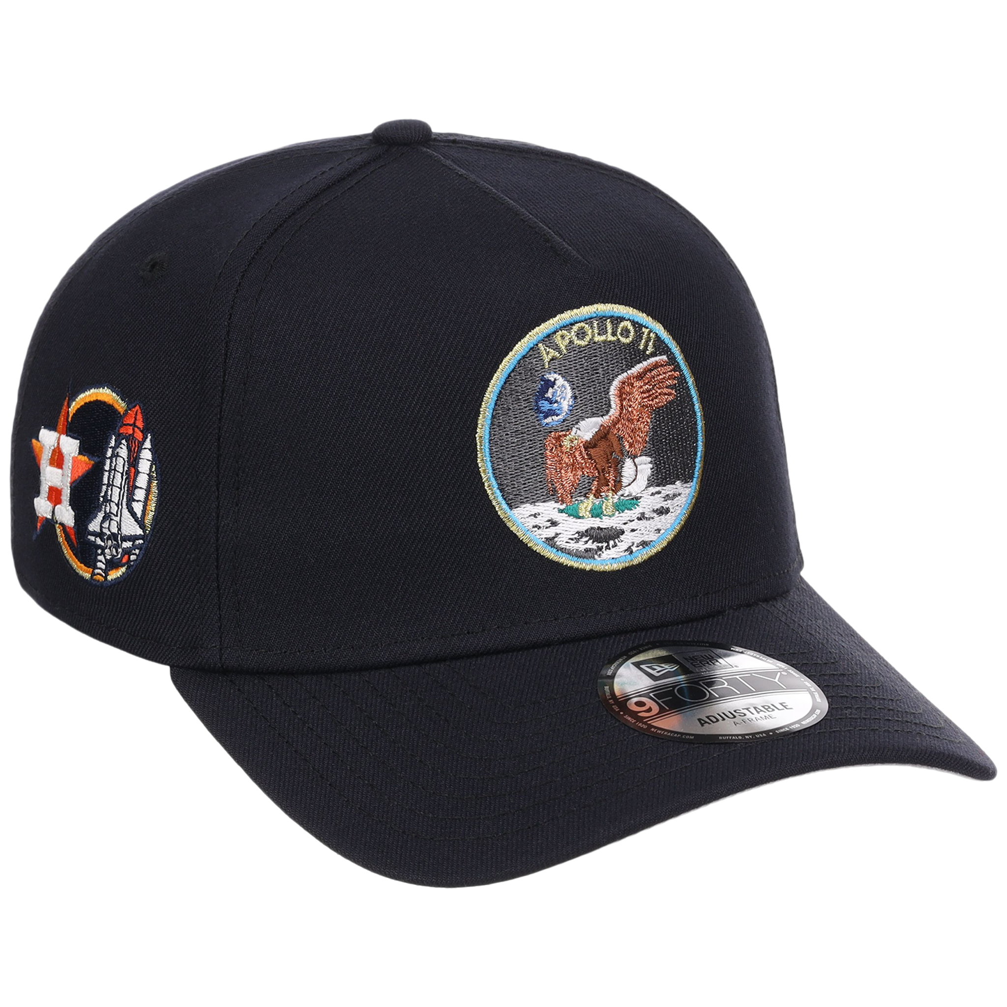 Houston Astros Houston Crown the City 'Apollo 11' New Era 9FORTY (Navy/Navy)
