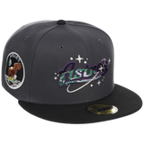 Houston Astros Houston Crown the City 'Celestial Script' New Era 59FIFTY (Dark Graphite/Black)