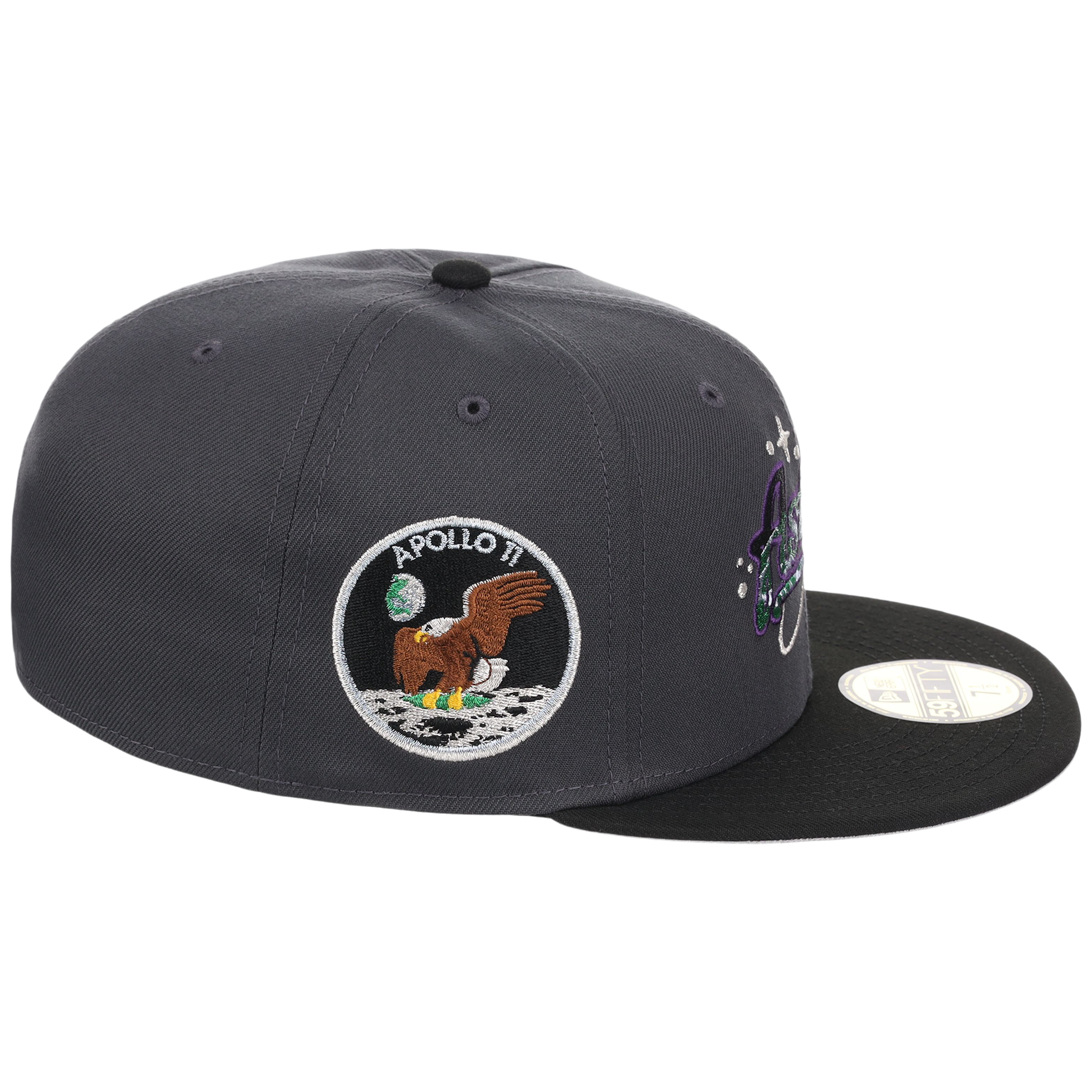 Houston Astros Houston Crown the City 'Celestial Script' New Era 59FIFTY (Dark Graphite/Black)