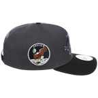 Houston Astros Houston Crown the City 'Celestial Script' New Era 9FORTY (Dark Graphite/Black)