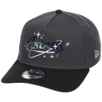 Houston Astros Houston Crown the City 'Celestial Script' New Era 9FORTY (Dark Graphite/Black)