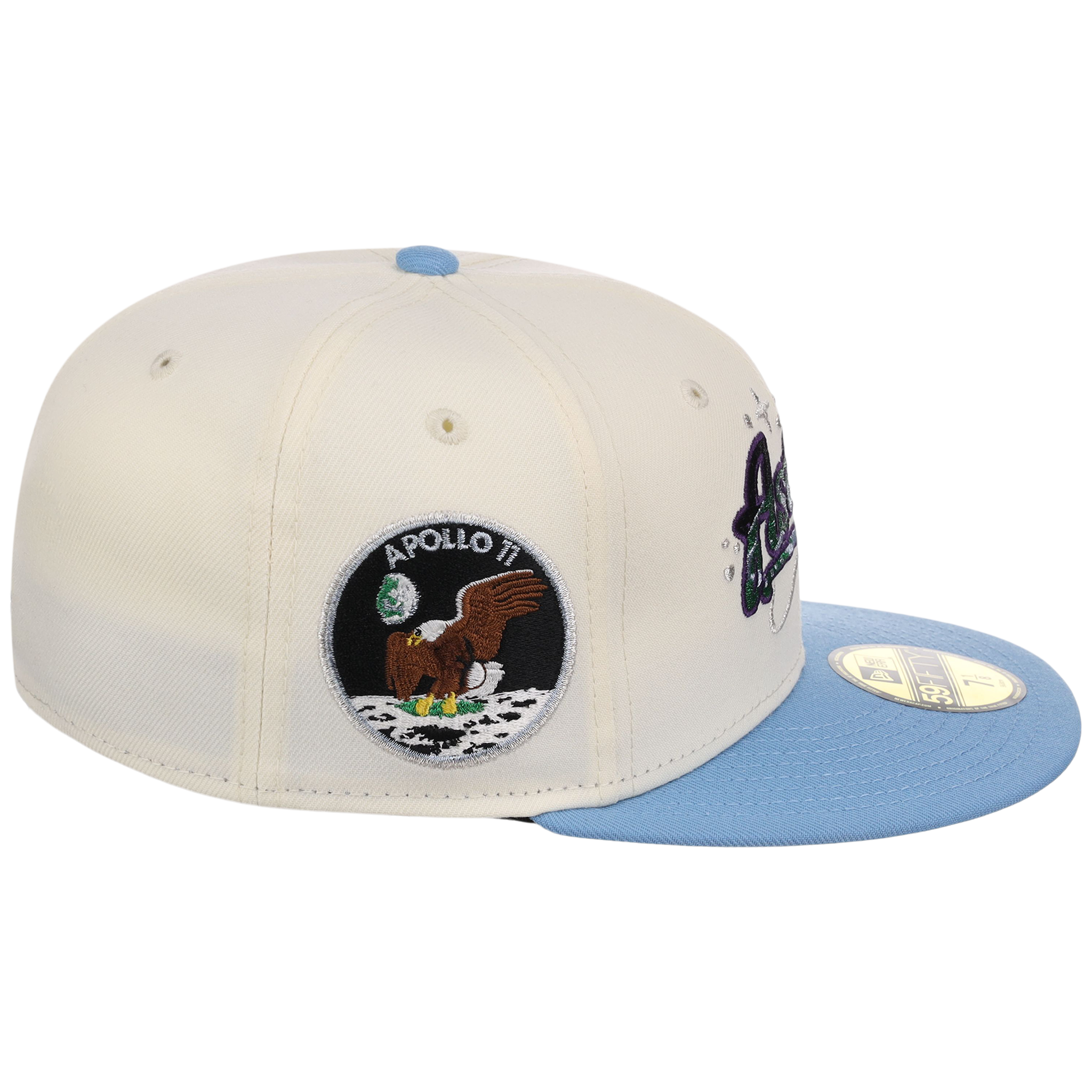Houston Astros Houston Crown the City 'Celestial Script' New Era 59FIFTY (Chrome/Sky)