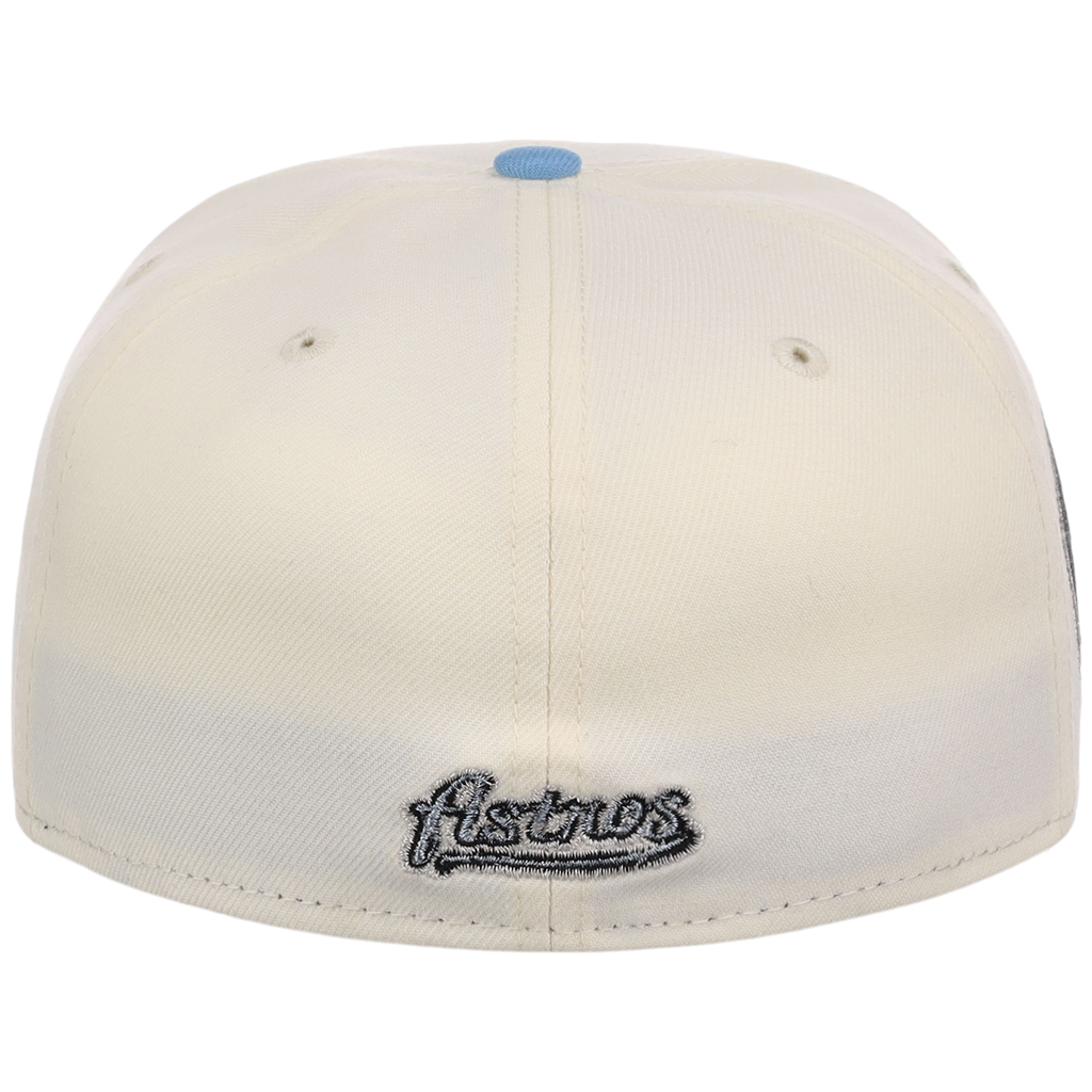 Houston Astros Houston Crown the City 'Celestial Script' New Era 59FIFTY (Chrome/Sky)
