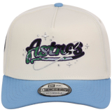 Houston Astros Houston Crown the City 'Celestial Script' New Era 9FORTY (Chrome/Sky)