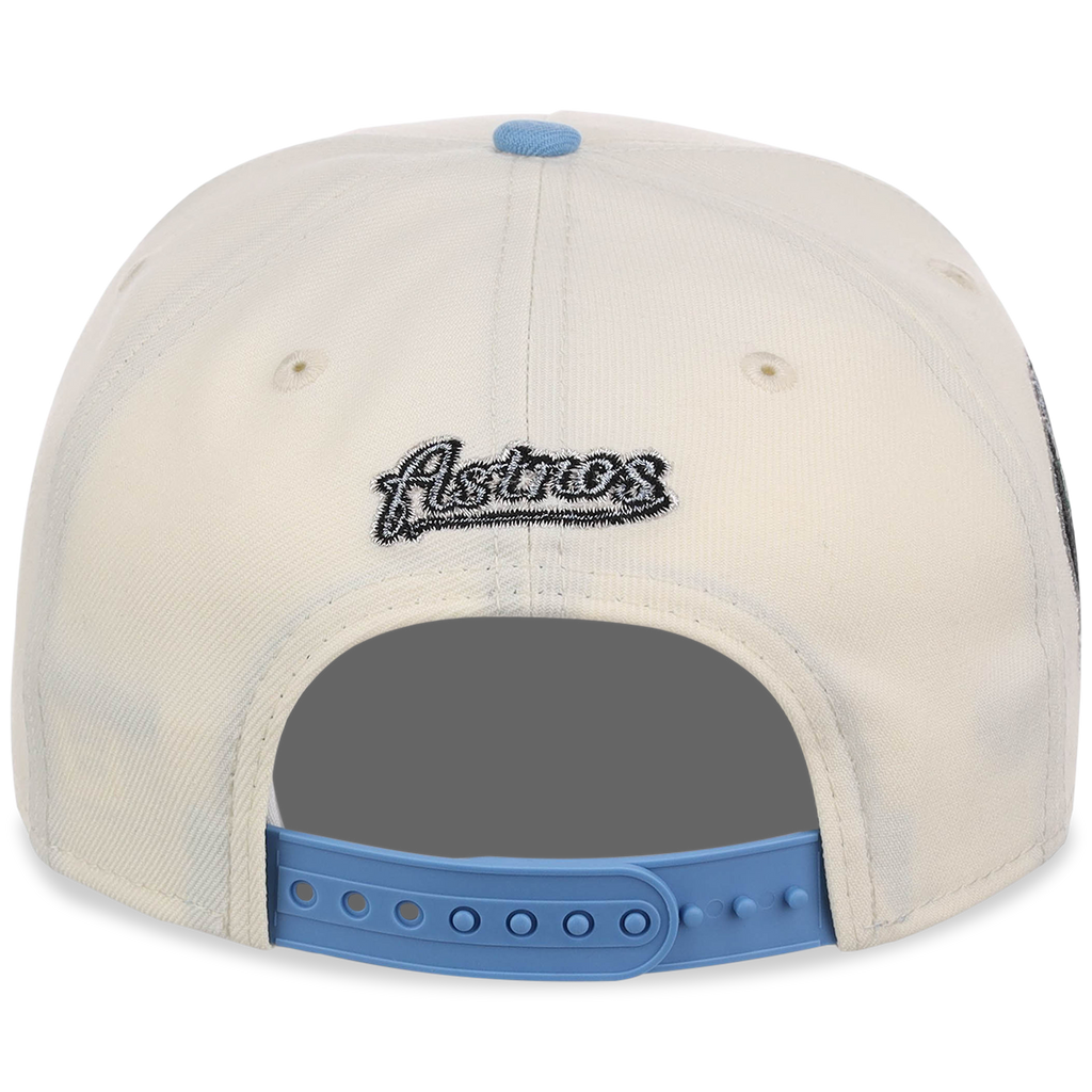 Houston Astros Houston Crown the City 'Celestial Script' New Era 9FORTY (Chrome/Sky)