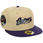 Houston Astros Houston Crown the City 'Celestial Script' New Era 59FIFTY (Gold/Purple)