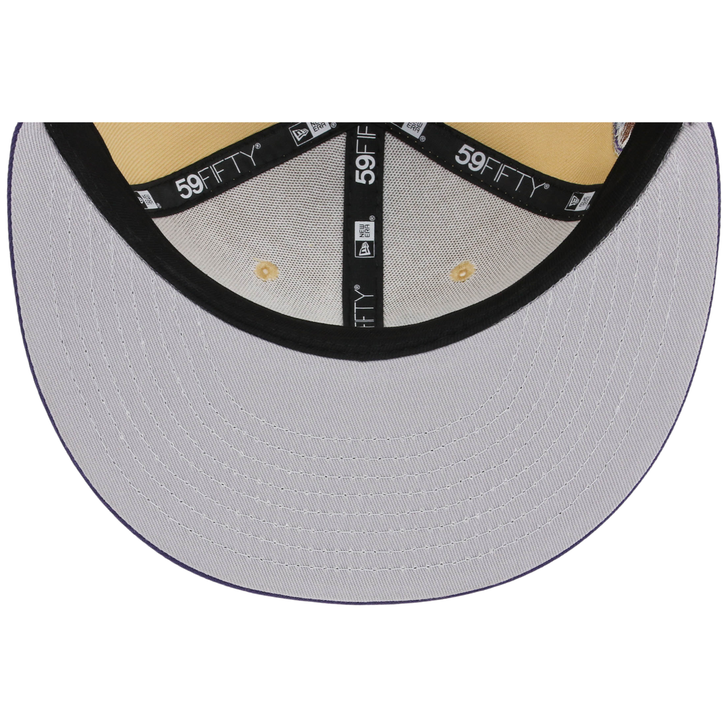 Houston Astros Houston Crown the City 'Celestial Script' New Era 59FIFTY (Gold/Purple)