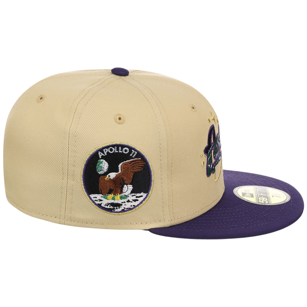 Houston Astros Houston Crown the City 'Celestial Script' New Era 59FIFTY (Gold/Purple)