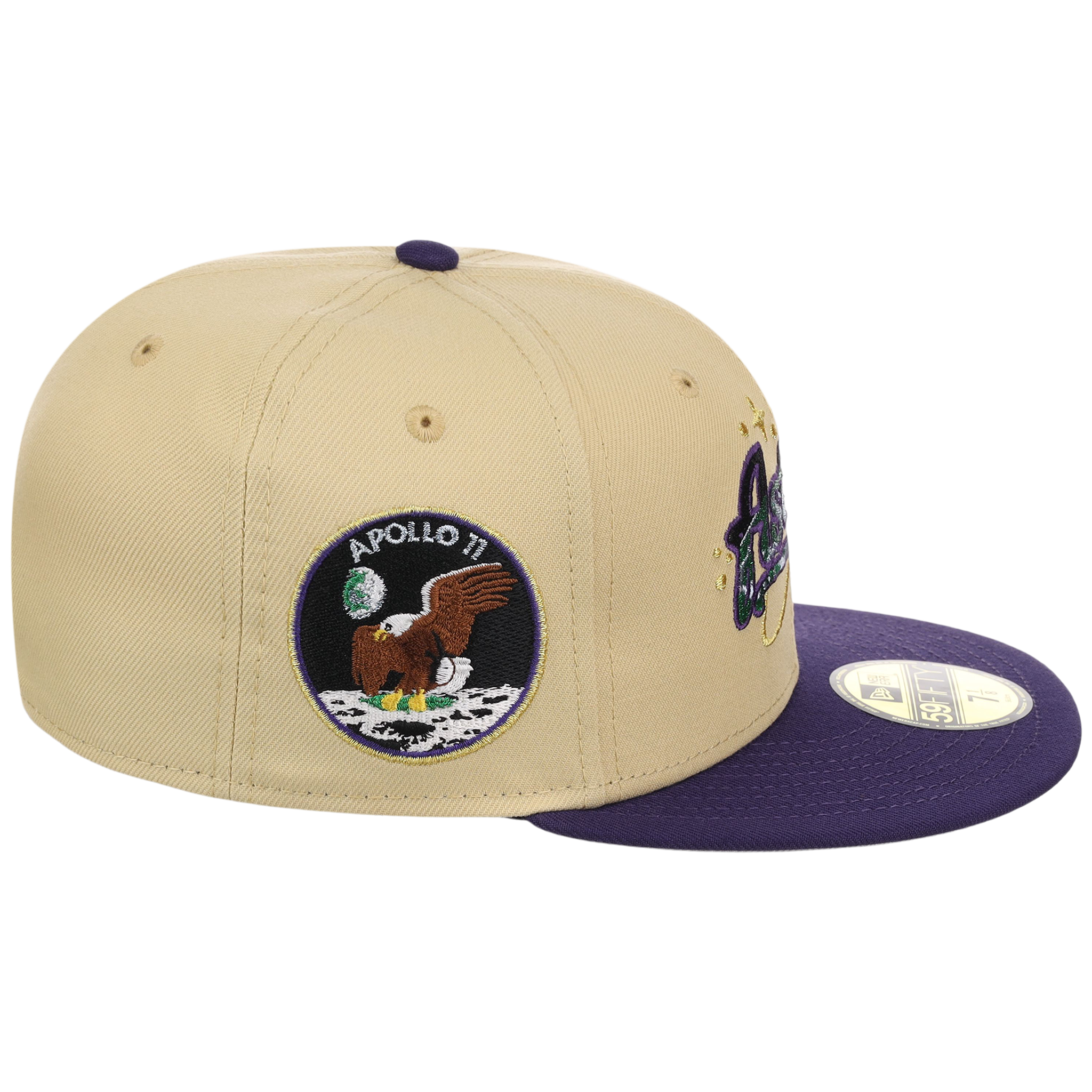 Houston Astros Houston Crown the City 'Celestial Script' New Era 59FIFTY (Gold/Purple)