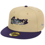Houston Astros Houston Crown the City 'Celestial Script' New Era 59FIFTY (Gold/Purple)
