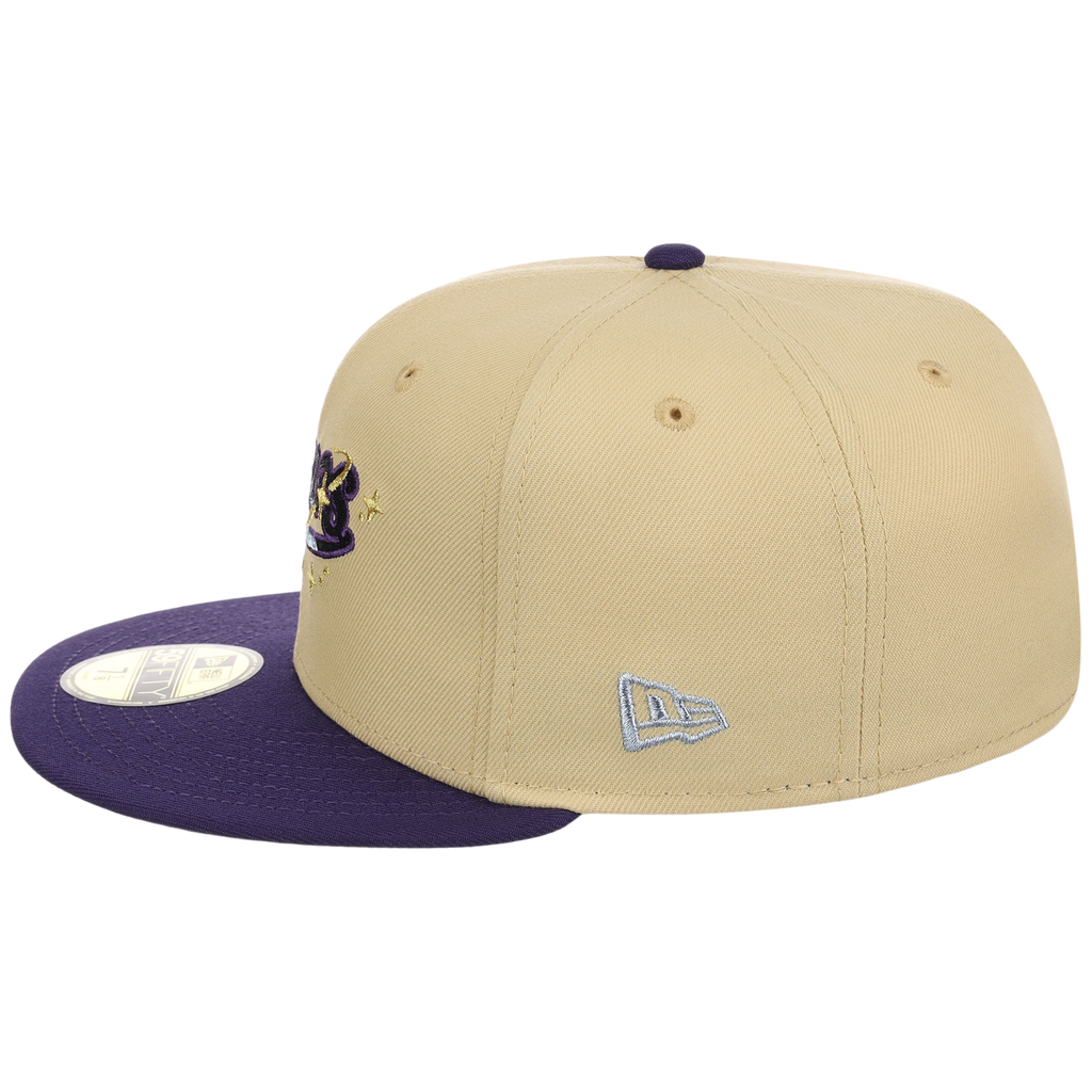 Houston Astros Houston Crown the City 'Celestial Script' New Era 59FIFTY (Gold/Purple)