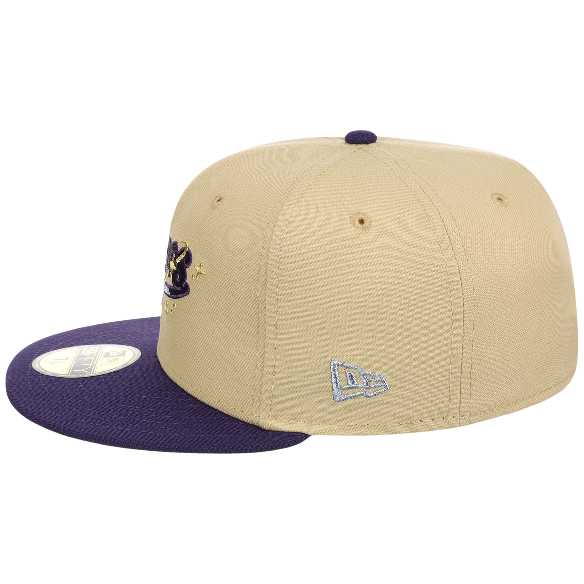 Houston Astros Houston Crown the City 'Celestial Script' New Era 59FIFTY (Gold/Purple)