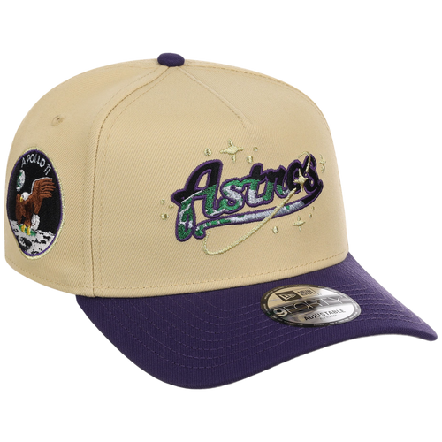 Houston Astros Houston Crown the City 'Celestial Script' New Era 9FORTY (Gold/Purple)