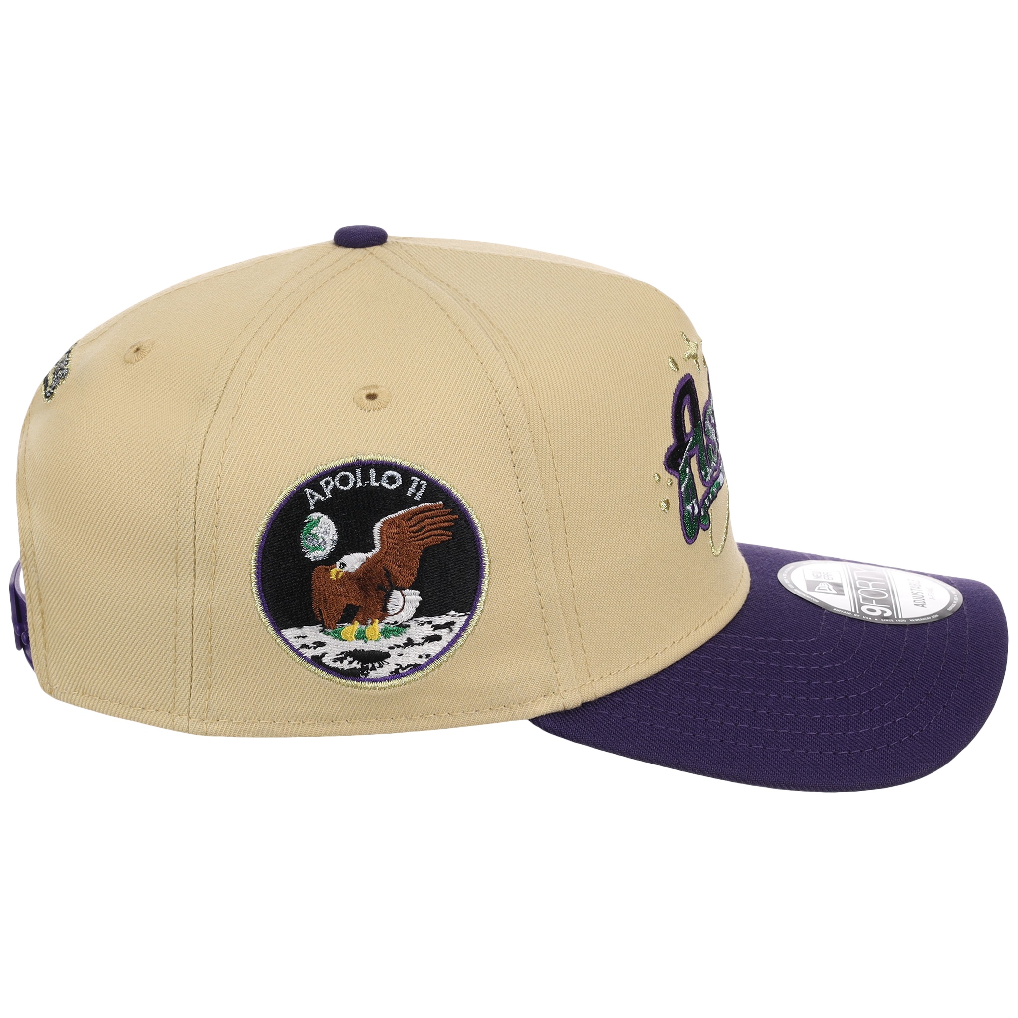 Houston Astros Houston Crown the City 'Celestial Script' New Era 9FORTY (Gold/Purple)