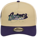 Houston Astros Houston Crown the City 'Celestial Script' New Era 9FORTY (Gold/Purple)