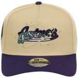 Houston Astros Houston Crown the City 'Celestial Script' New Era 9FORTY (Gold/Purple)