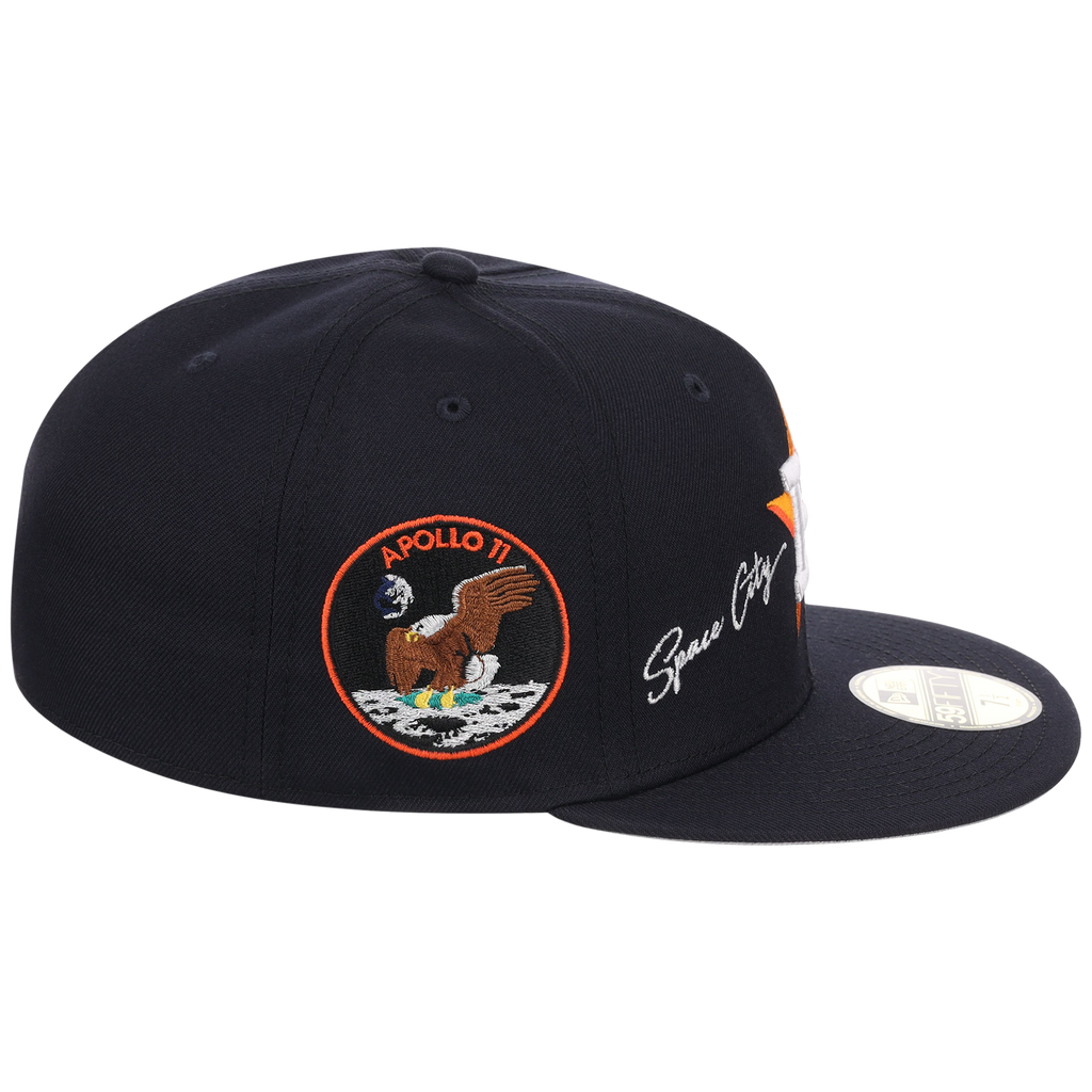 Houston Astros Houston Crown the City 'Space City' New Era 59FIFTY (Navy/Navy)