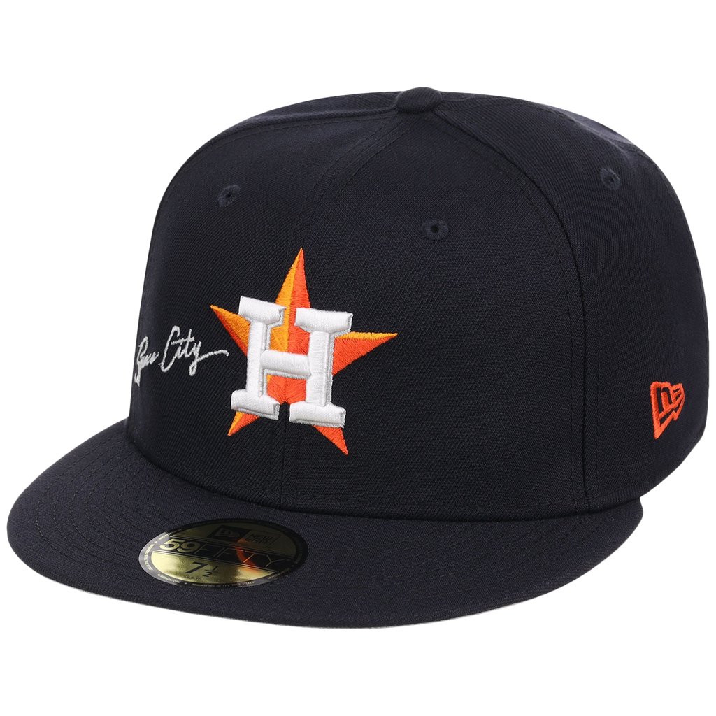 Houston Astros Houston Crown the City 'Space City' New Era 59FIFTY (Navy/Navy)
