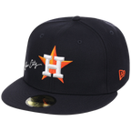 Houston Astros Houston Crown the City 'Space City' New Era 59FIFTY (Navy/Navy)