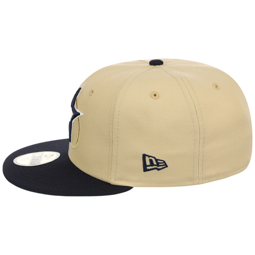 Houston Astros Houston Crown the City 'Star Oval' New Era 59FIFTY (Gold/Navy)