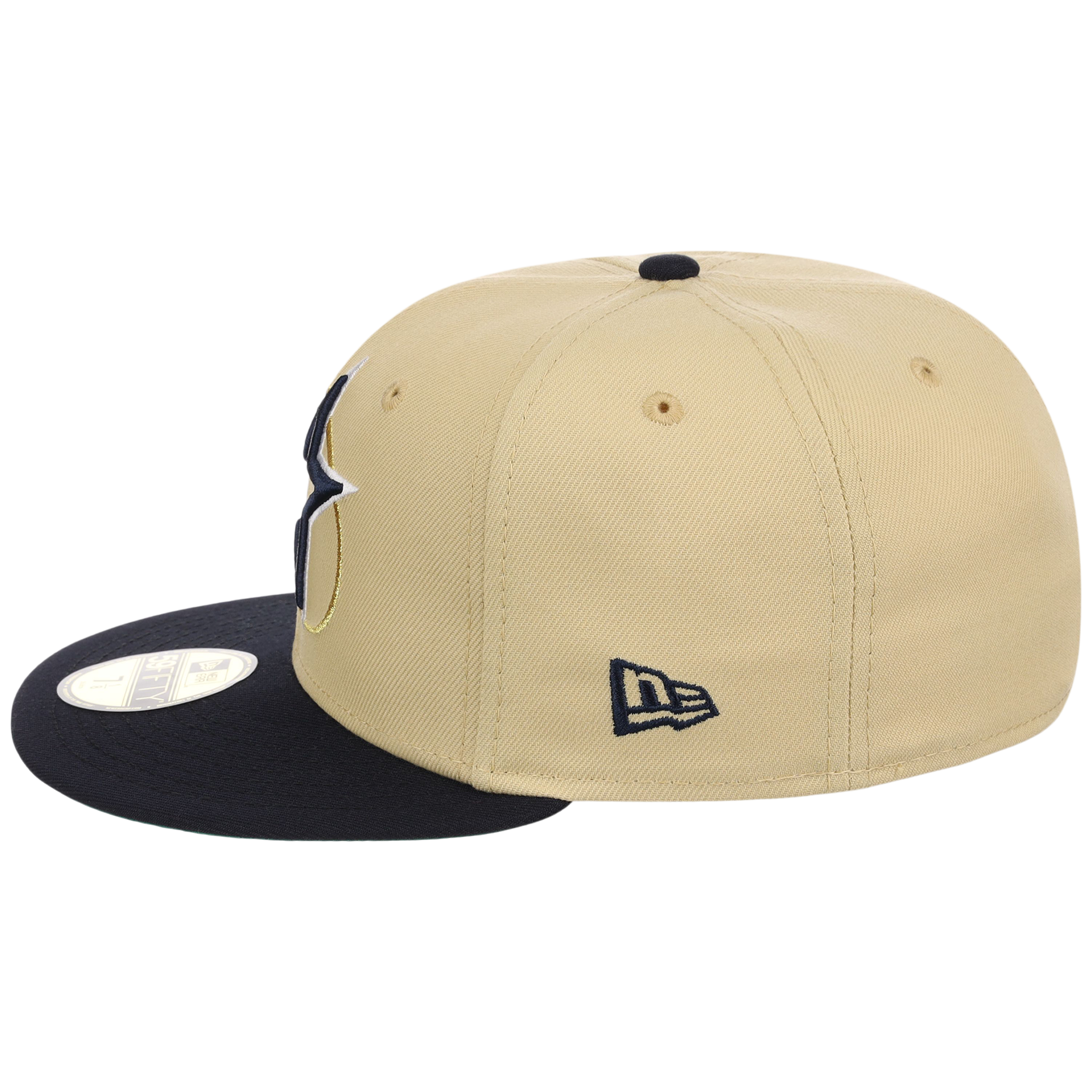 Houston Astros Houston Crown the City 'Star Oval' New Era 59FIFTY (Gold/Navy)