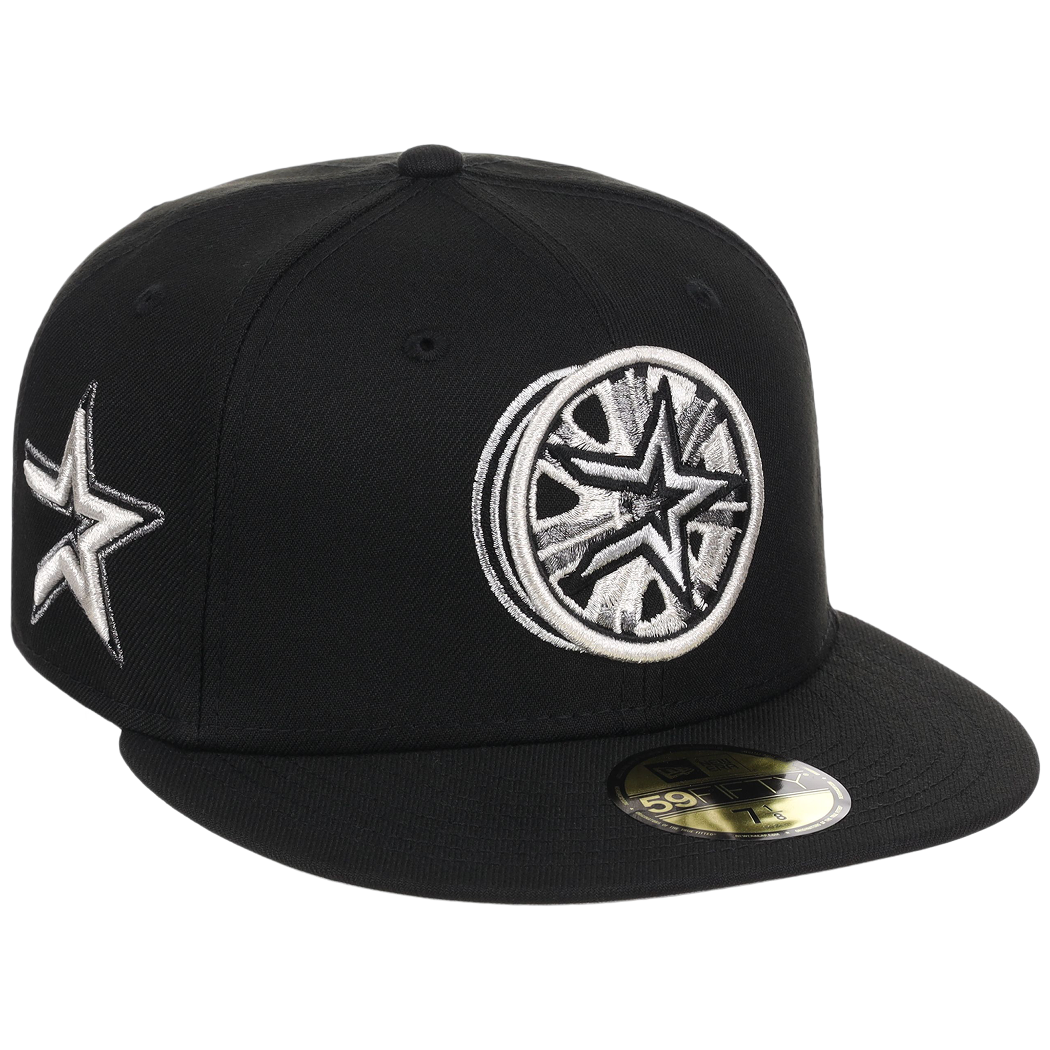 Houston Astros Houston Crown the City 'Rims' New Era 59FIFTY (Black/Black)