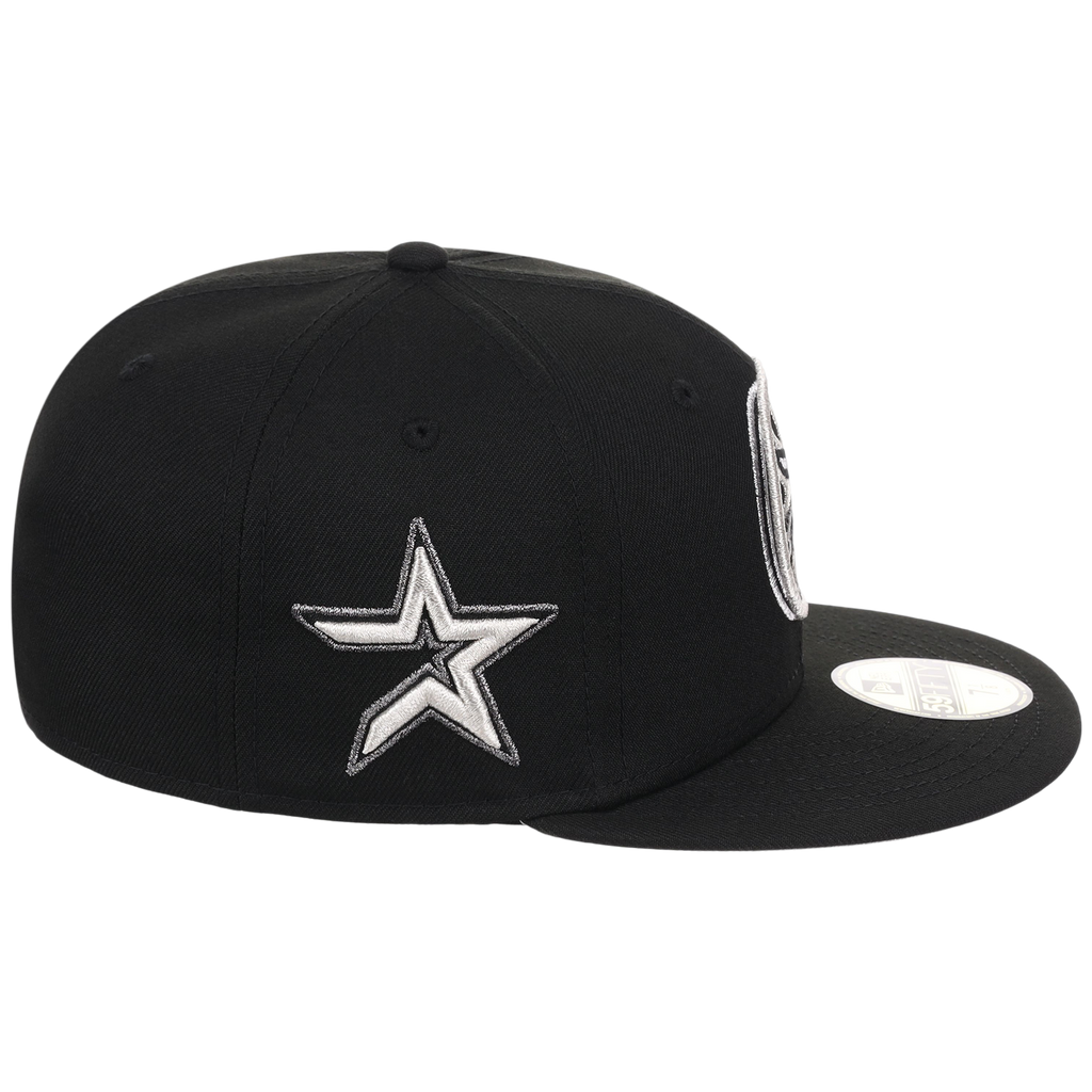 Houston Astros Houston Crown the City 'Rims' New Era 59FIFTY (Black/Black)
