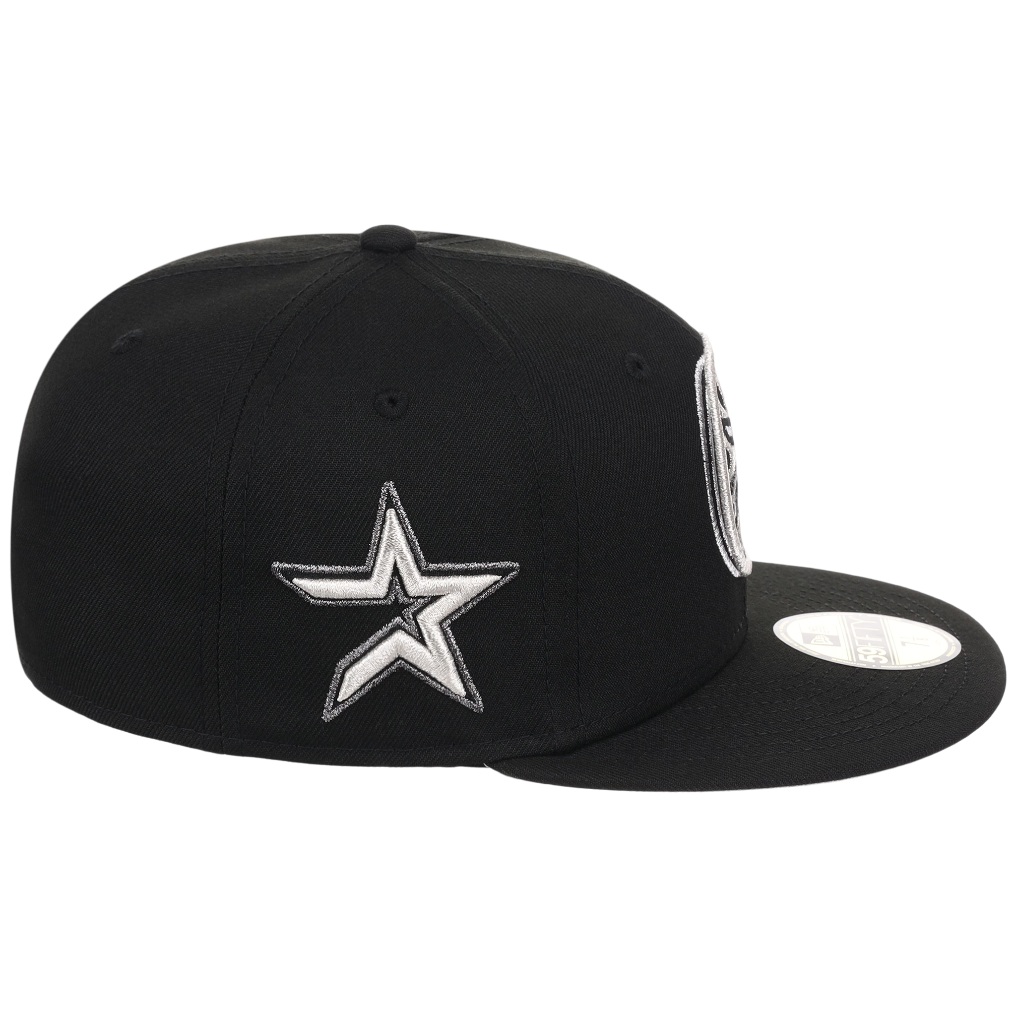 Houston Astros Houston Crown the City 'Rims' New Era 59FIFTY (Black/Black)
