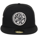 Houston Astros Houston Crown the City 'Rims' New Era 59FIFTY (Black/Black)