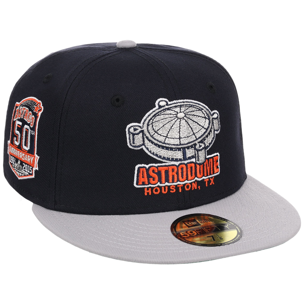 Houston Astros Houston Crown the City 'Astrodome' New Era 59FIFTY (Navy/Gray)