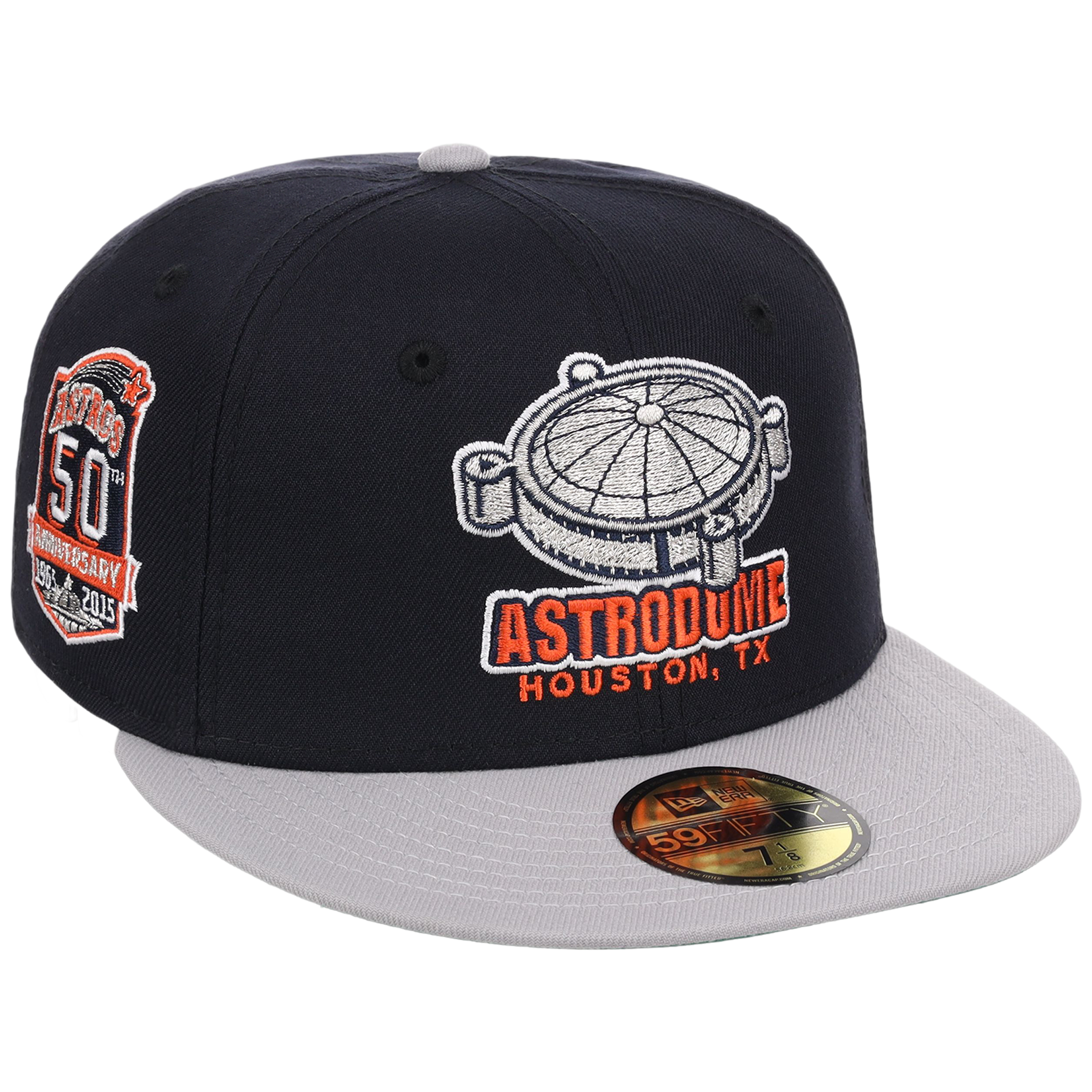 Houston Astros Houston Crown the City 'Astrodome' New Era 59FIFTY (Navy/Gray)